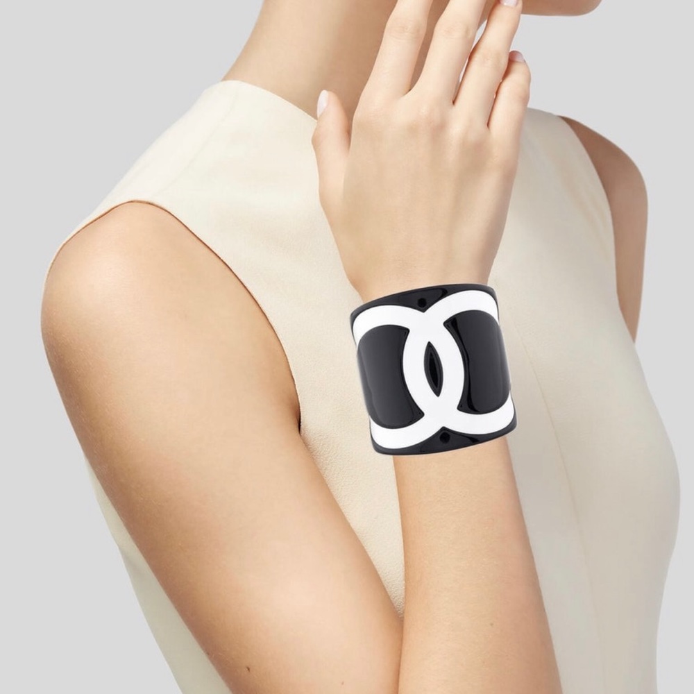 CHANEL Resin CC Cuff